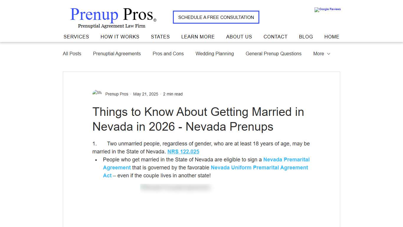 Prenup Pros